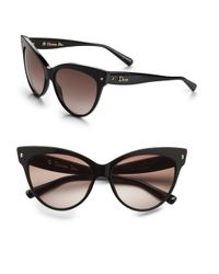 Dior | Brown Cat's-eye Sunglasses | Lyst