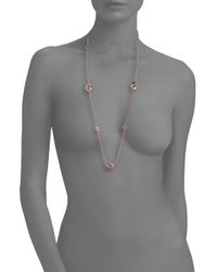 Marc By Marc Jacobs | Pink Link Station Necklace | Lyst