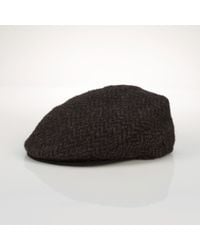 lambswool driving cap