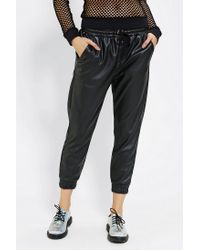 urban outfitters black joggers