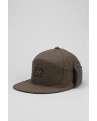 obey earflap flintlock outfitters urban hat dark