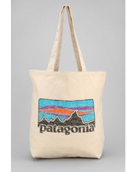 Urban Outfitters Patagonia Canvas Tote Bag in Natural - Lyst