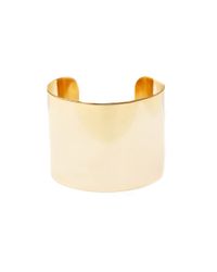 Janis By Janis Savitt | Metallic 2 High Polished Gold Cuff | Lyst