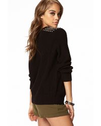 studded forever sweater shoulder