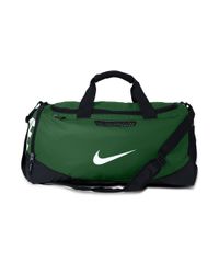 green nike duffle bag