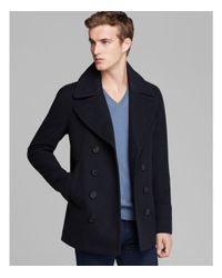 burberry pea coat mens sale