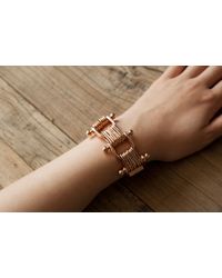 Eddie Borgo | Pink Barbell Bracelet | Lyst