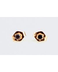 Satomi Kawakita | Black Diamond Studs | Lyst