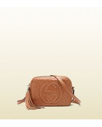 soho disco gucci bag brown ostrich