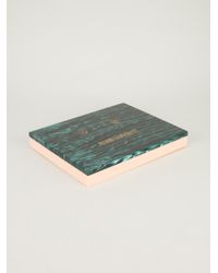 Acne Studios Green Vanessa Box Clutch