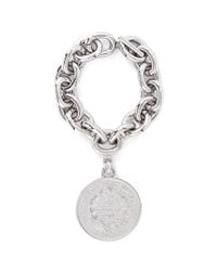 Givenchy | Metallic Small Medallion Chain Bracelet | Lyst