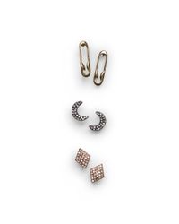 Club Monaco | Metallic Robin Stud Earrings | Lyst