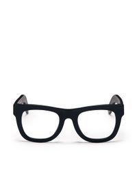 Retrosuperfuture Ciccio Optical Black Matte Glasses for Men - Lyst