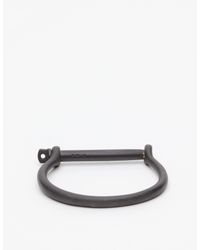Miansai | Black Screw Cuff Noir for Men | Lyst