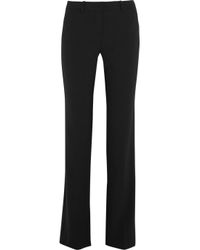 black bootcut work pants