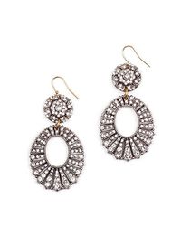 Lulu Frost - Metallic Roma Earring Clear - Lyst