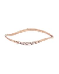 Alexis Bittar | Red Rose Gold Pavã Bangle Bracelet | Lyst