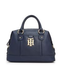 tommy hilfiger bags navy blue