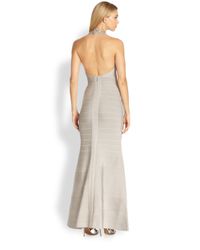 cases.l iphone 11 Lyst Embellished in Gray léger Gown Hervé Halter Crystal cases.l iphone 11 Lyst Embellished in Gray léger Gown Hervé Halter Crystal