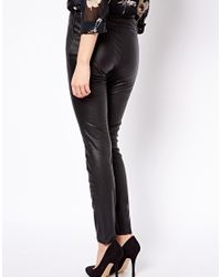 ted baker leather trousers