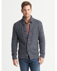 banana republic men's cardigans