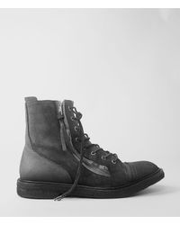 allsaints rutledge boot gray slate grey