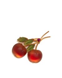 Carole Tanenbaum | Red S Austrian Crystal Cherry Fruit Pin | Lyst