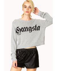 forever 21 grey sweater