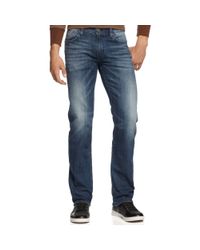 Guess Falcon Retribution Bootcut Jeans in Blue for Men | Lyst
