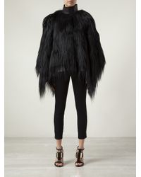 goat fur jacket