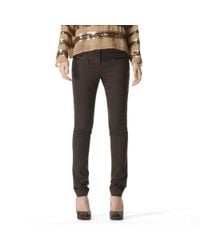 Club Monaco | Brown Emily Solid Pant | Lyst