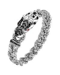 John Hardy | Batu Naga Dragon Black Sapphire Bracelet | Lyst