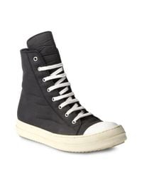 rick owens ramones high canvas