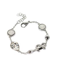 Just Cavalli - Metallic Treasure Stainless Steel Womens Bracelet - Lyst
