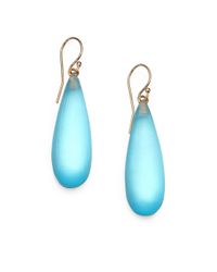 Alexis Bittar | Blue Lucite Long Drop Earrings | Lyst
