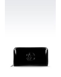 Armani Jeans | Black Wallet | Lyst
