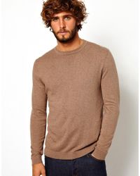 mens tan jumper
