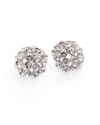 kate spade new york | Metallic Lady Marmalade Button Earrings | Lyst