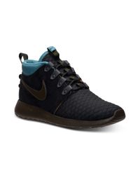 nike roshe run mid winter - men's