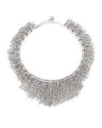 kate spade new york | Metallic Candy Bits Fringe Bib Necklace | Lyst