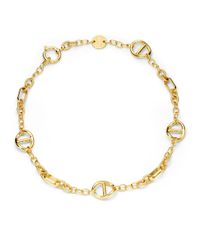 1AR By Unoaerre | Metallic Anchor Chain Necklace | Lyst