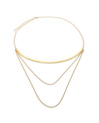 Jennifer Zeuner | Yellow Kendal Layered Choker Necklace | Lyst