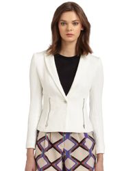 W118 by Walter Baker | White Cruz Textured Blazer | Lyst