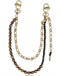 DSquared² | Metallic Beaded Metal Pocket Chain for Men | Lyst
