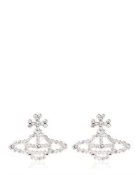 Vivienne Westwood | Metallic Griselda Brass Relief Earrings | Lyst