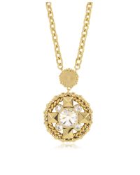 Just Cavalli - Metallic Just Rich Stainless Steel Women's Necklace - Lyst