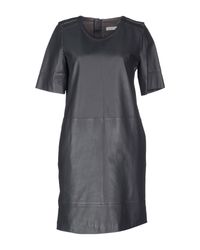 See By Chloé Gray Short Dress