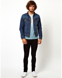 lee slim rider denim jacket