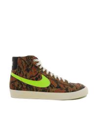 nike blazer mid camo