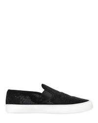 kurt geiger carvela slip on trainers